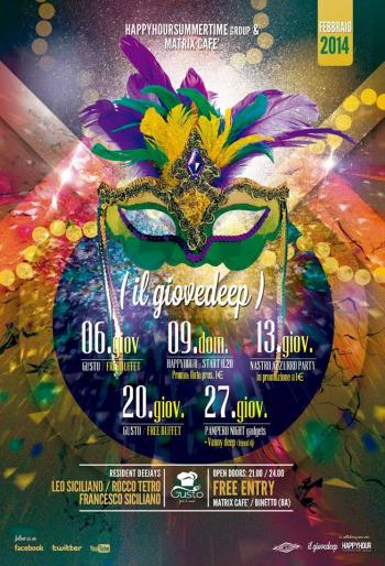 Il Giovedeep: Gusto Food & Music