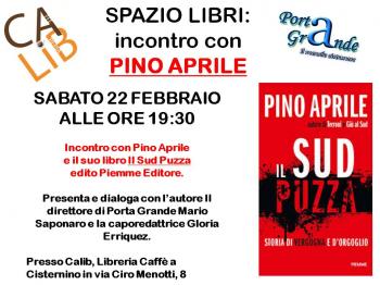 Spazio Libri: Incontro con Pino Aprile