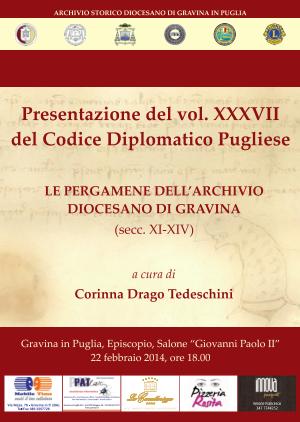 “Le pergamene dell’Archivio Diocesano di Gravina (secc. XI-XIV)”