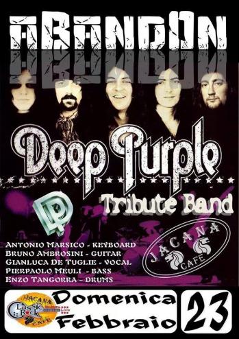 ABandOn: omaggio ai Deep Purple live