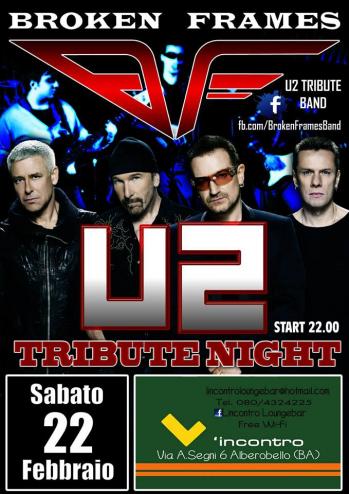 U2 Tribute Night live