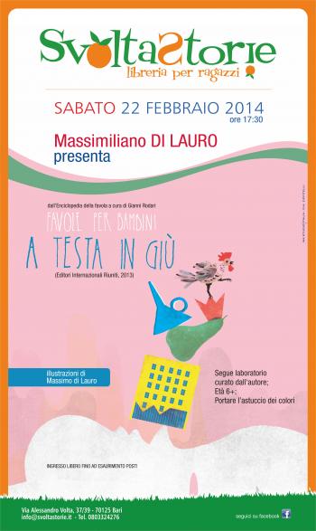 Massimiliano di Lauro presenta Favole per Bambini a Testa in Giu'