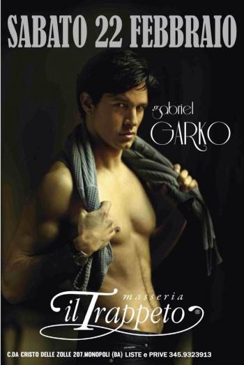 Gabriel Garko a Masseria Trappeto