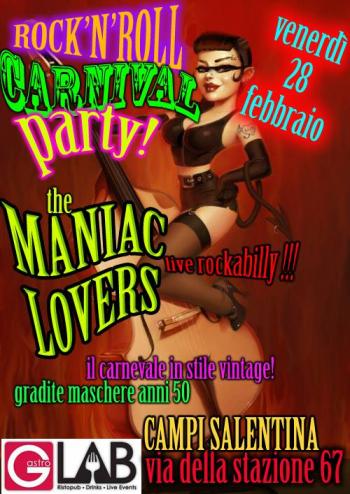 Rock and Roll Carnival Party with The Maniac Lovers