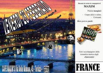 Maxim's in One Cup - Tour in Europe - la Nuit de France