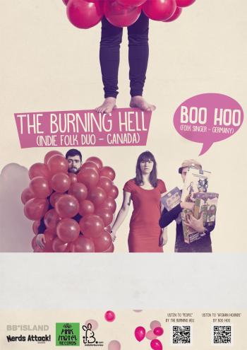 Buon Compleanno Lebowski - The Burning Hell (Canada) + Boo Hoo (Germania) Live