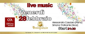 Alessandro Casciaro & Simona Traficante Duo al Buongustaio