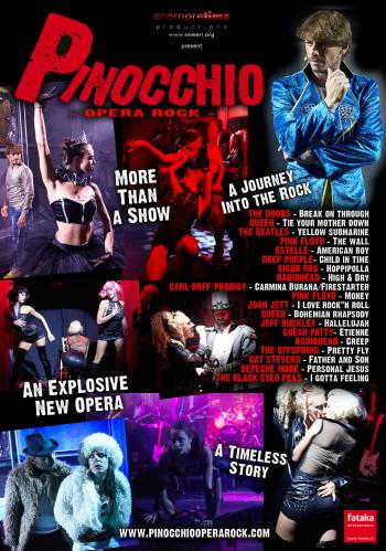 Pinocchio opera rock ANNULLATO