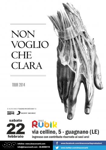 NON VOGLIO CHE CLARA live