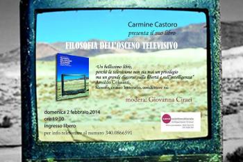 Presentazione del libro 'Filosofia dell'osceno televisivo. Pratiche dell'odio contro la tv del nulla'.