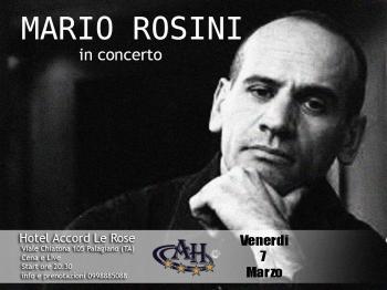 Mario Rosini in concerto Annullato