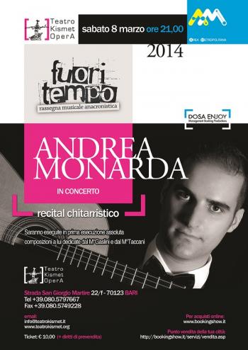 Andrea Monarda in concerto
