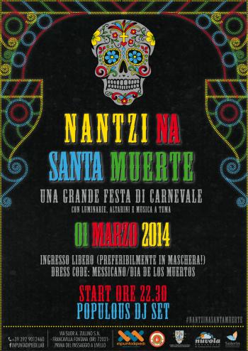 Nantzi na Santa Muerte! Una grande festa di Carnevale