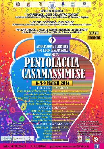 Tutti i Colori del Carnevale Barese e Pentolaccia Casamassimese