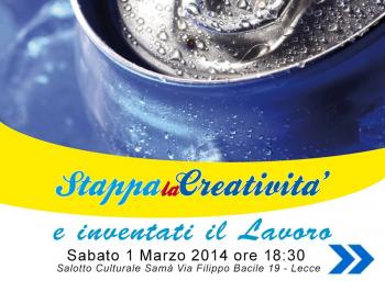Stappa la creatività e inventati il lavoro