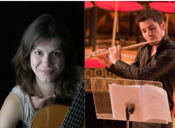 Duo Nunc; Francesca Meli, chitarra e Giuseppe Megna, flauto