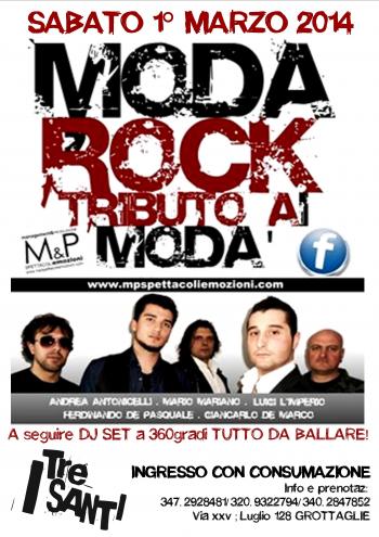 Moda'Rock: Tributo ai Modà