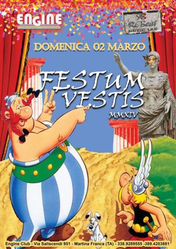 Festum Vestis - la Domenica di Carnevale in Maschera!! Antica Roma..