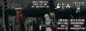 Rockcult Extreme Fest 2014: Sodom + Asphyx live