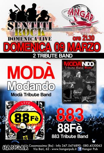 Modà vs 883 Tribute Night