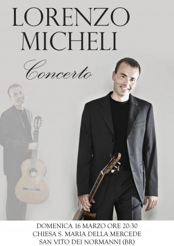 Concerto di Lorenzo Micheli