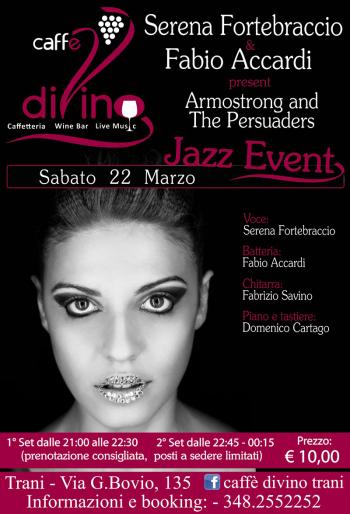 Serena Fortebraccio e Fabio Accardi presentano Armstrong and The Persuaders