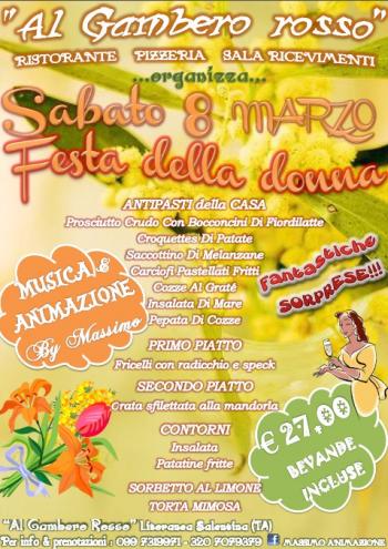 **Festa della Donna** con tante sorprese, musica e animazione