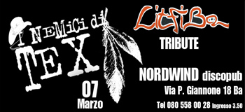 Litfiba Tribute con i Nemici di Tex