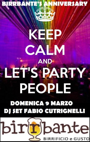 Birrbante's Anniversary - Dj Set Fabio Cutrignelli
