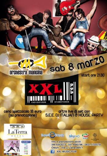 Festa della Donna con l'Orchestra Mancina live