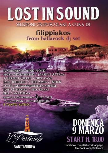 Lost in Sound con Filippiakos da Ballaròck al Porticciolo