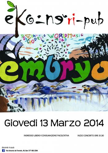 Embryo - ethno psychodelic world music