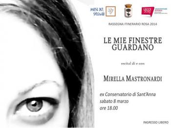 Le Mie Finestre Guardano con Mirella Mastronardi