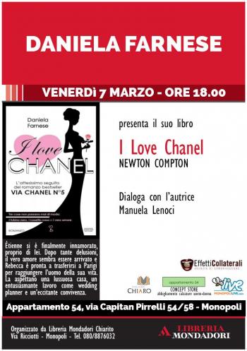 Presentazione del libro "I Love Chanel" di Daniela Farnese