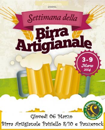 Panzerock - Speciale settimana della Birra Artigianale Italiana