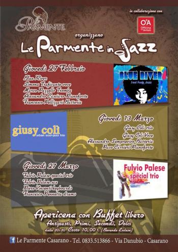 Le Parmente in Jazz - Giusy Colì Trio live a Casarano