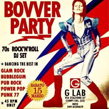 BOVVER PARTY - Glam & 70s Rock'n'Roll dj set