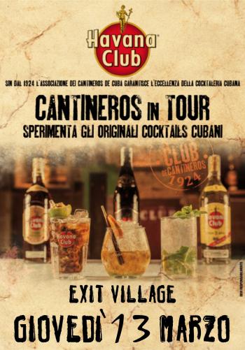 Cantineros in Tour all'EXIT VILLAGE