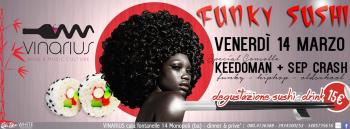 Vinarius Sushi Funky_degustazione sushi&dj set