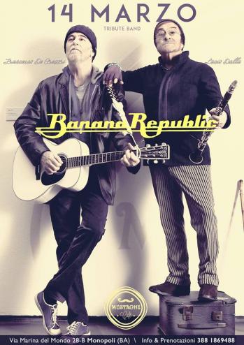 RINVIATO - Banana Repubblic Band live
