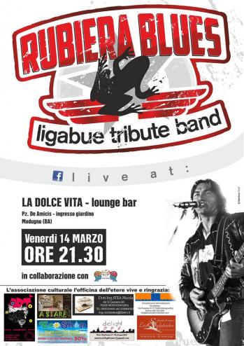 Rubiera Blues - Ligabue tribute band in concerto!!!