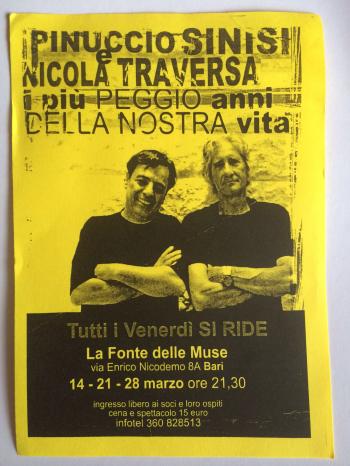 Cabaret "I più peggio anni della nostra vita"