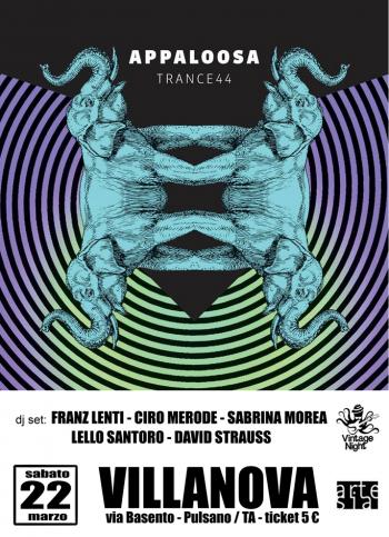 Appaloosa in concerto + dj set con Lenti/Merode/Morea/Santoro/Strauss