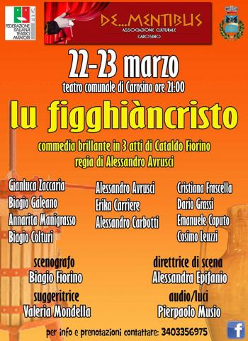 I De..Mentibus portano in scena Lu Figghiancristu