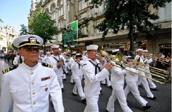 Concerto del United States Naval Force Europe Jazz Ensemble