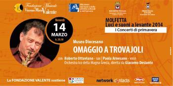 Roberto Ottaviano in “Omaggio a Trovajoli” con l’Orchestra della Magna Grecia