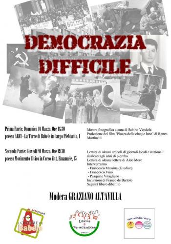 La Democrazia Difficile