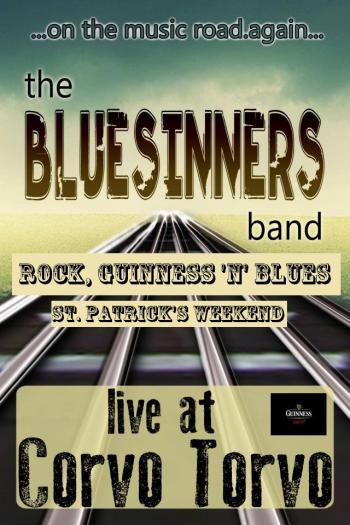 BlueSinners per St. Patrick - Rock, Guinness 'n' Blues