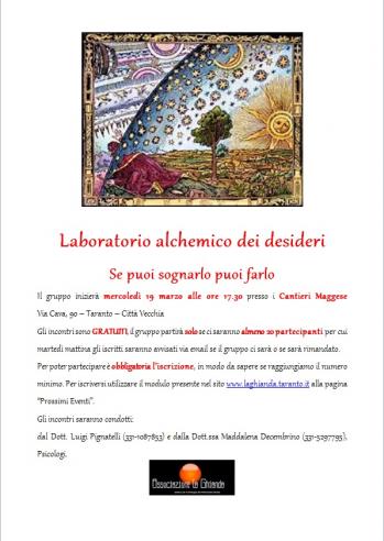 Laboratorio Alchemico dei Desideri