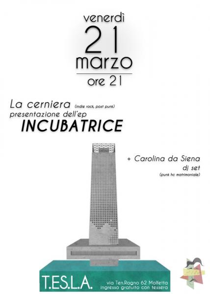 LA CERNIERA in concerto - Presentazione EP "L'incubatrice"